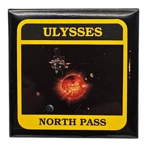 NASA Ulysses North Pass‎ Button Pin Pinback